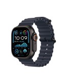 Apple Watch Strap 49mm Ocean Band Black Titanium Finish