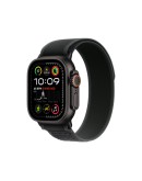Apple 49mm Trail Loop Black Titanium Finish Watch Strap M/L