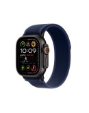 Apple 49mm Trail Loop Black Titanium Finish Watch Strap M/L