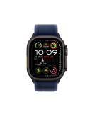 Apple 49mm Trail Loop Black Titanium Finish Watch Strap M/L