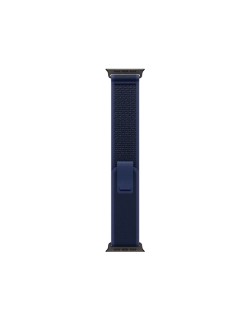 Apple 49mm Trail Loop Black Titanium Finish Watch Strap M/L