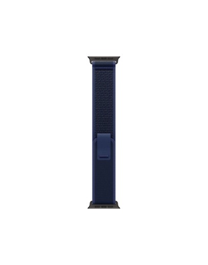 Apple 49mm Trail Loop Black Titanium Finish Watch Strap M/L