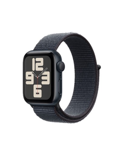 Apple Watch SE 2nd Gen GPS 40mm Midnight Case with Ink Sport Loop