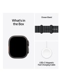 Apple Watch Ultra 2 GPS + Cellular, 49mm Black Titanium Case with Black Ocean Band