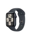 Apple Watch SE 2nd Gen GPS 44mm Midnight Aluminium Case with Midnight Sport Band S/M