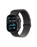 Apple Watch Ultra 2 GPS + Cellular, 49mm Titanium Milanese Loop Black