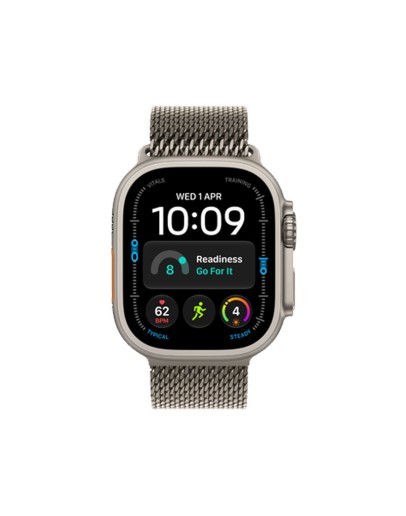 Apple Watch Ultra 4 Titanium Milanese Loop